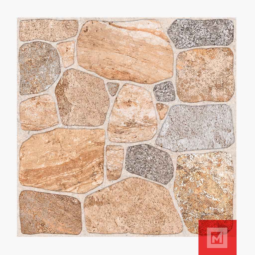 Imagen de Piso Cerámico Rústico Arez Beige 36x36 2