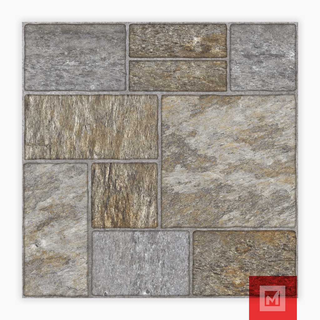 Imagen de Piso cerámico Bardo gris GA 33x33 2