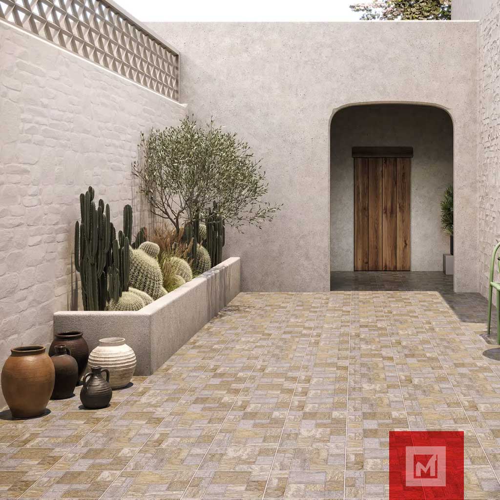 Imagen de Piso cerámico Bardo gris GA 33x33 2