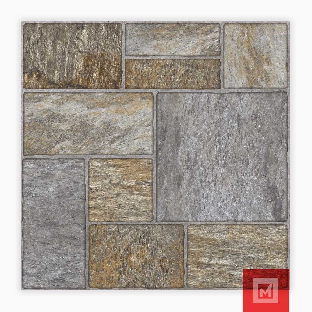 Imagen de Piso cerámico Bardo gris GA 33x33 3