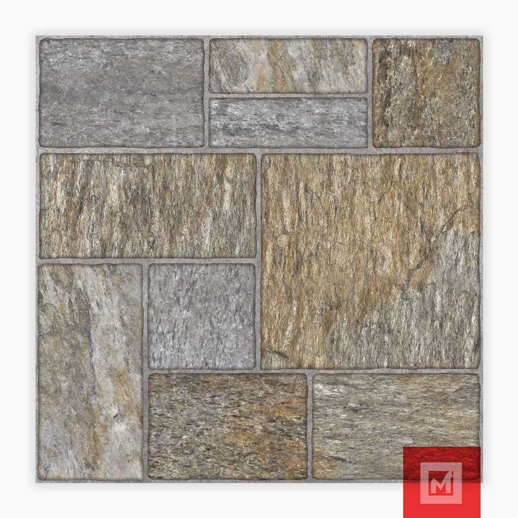 Imagen de Piso cerámico Bardo gris GA 33x33 5