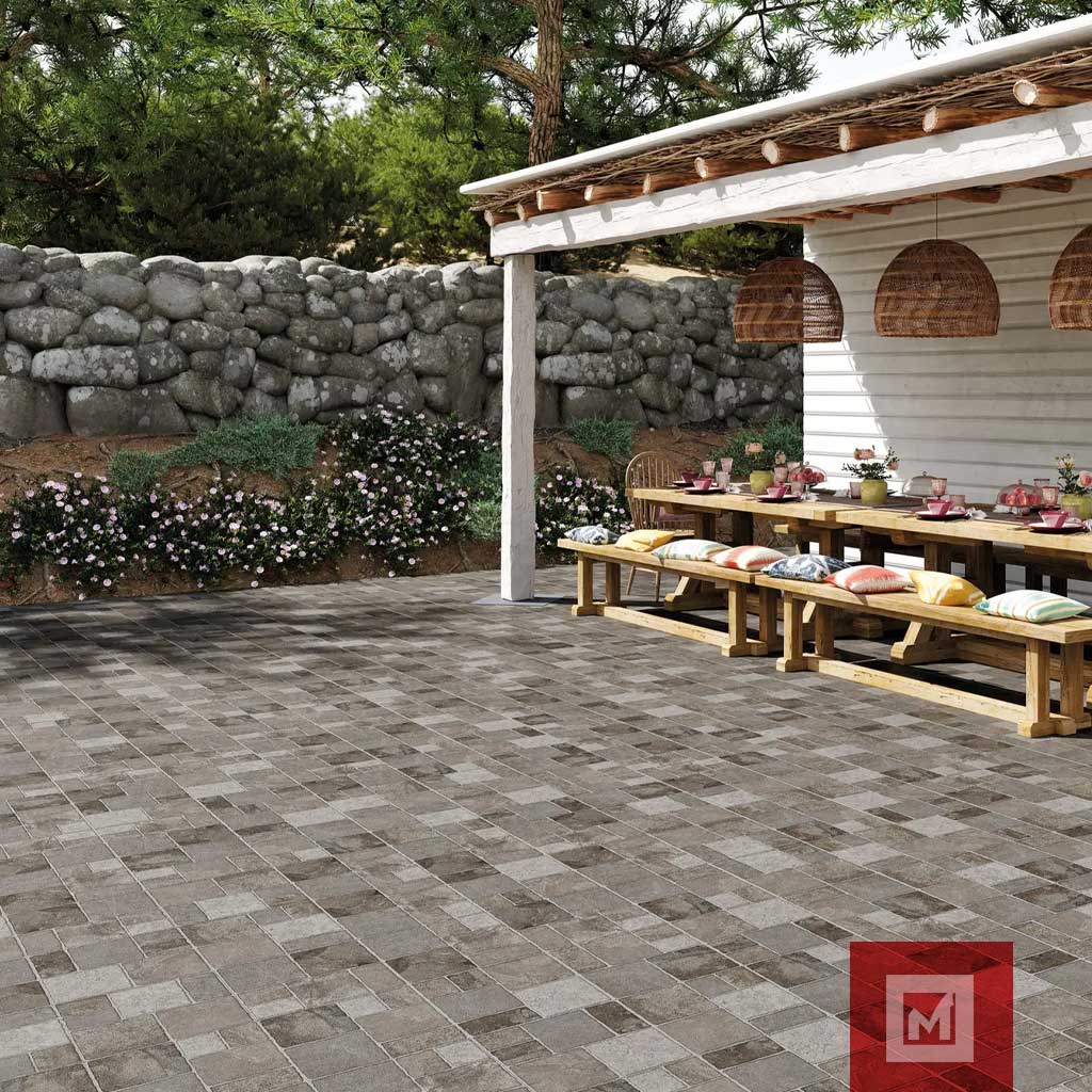 Imagen de  Piso cerámico Earth gris GA 36x36 3