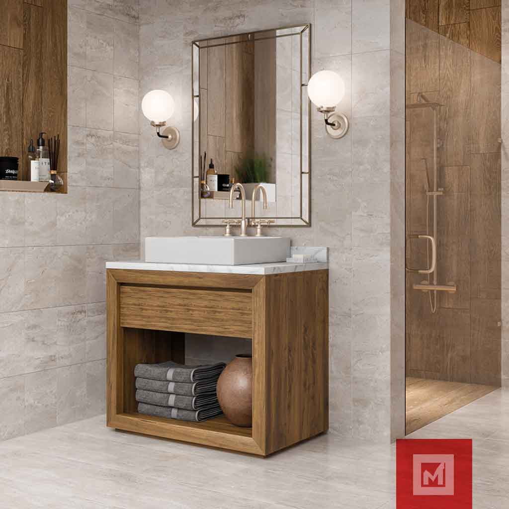 Imagen de Piso Cerámico Rufino Beige 33X33  2