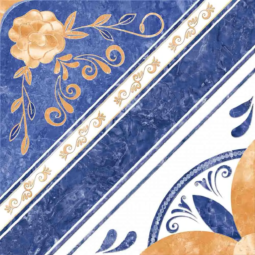 Imagen de Piso Cerámico Yutla Azul 44X44 cm 2