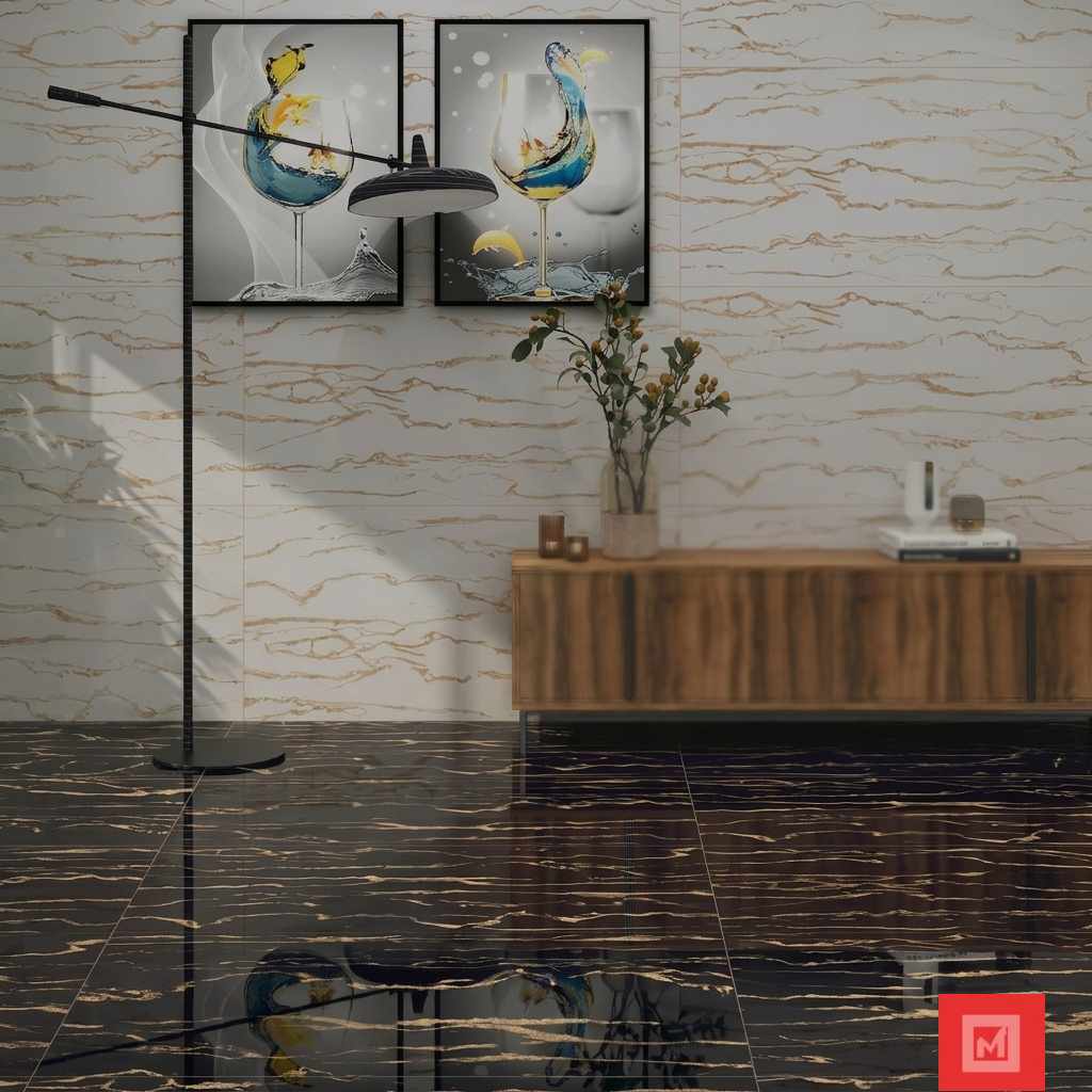 Imagen de Porcelanato Almond Gold 60x60cm