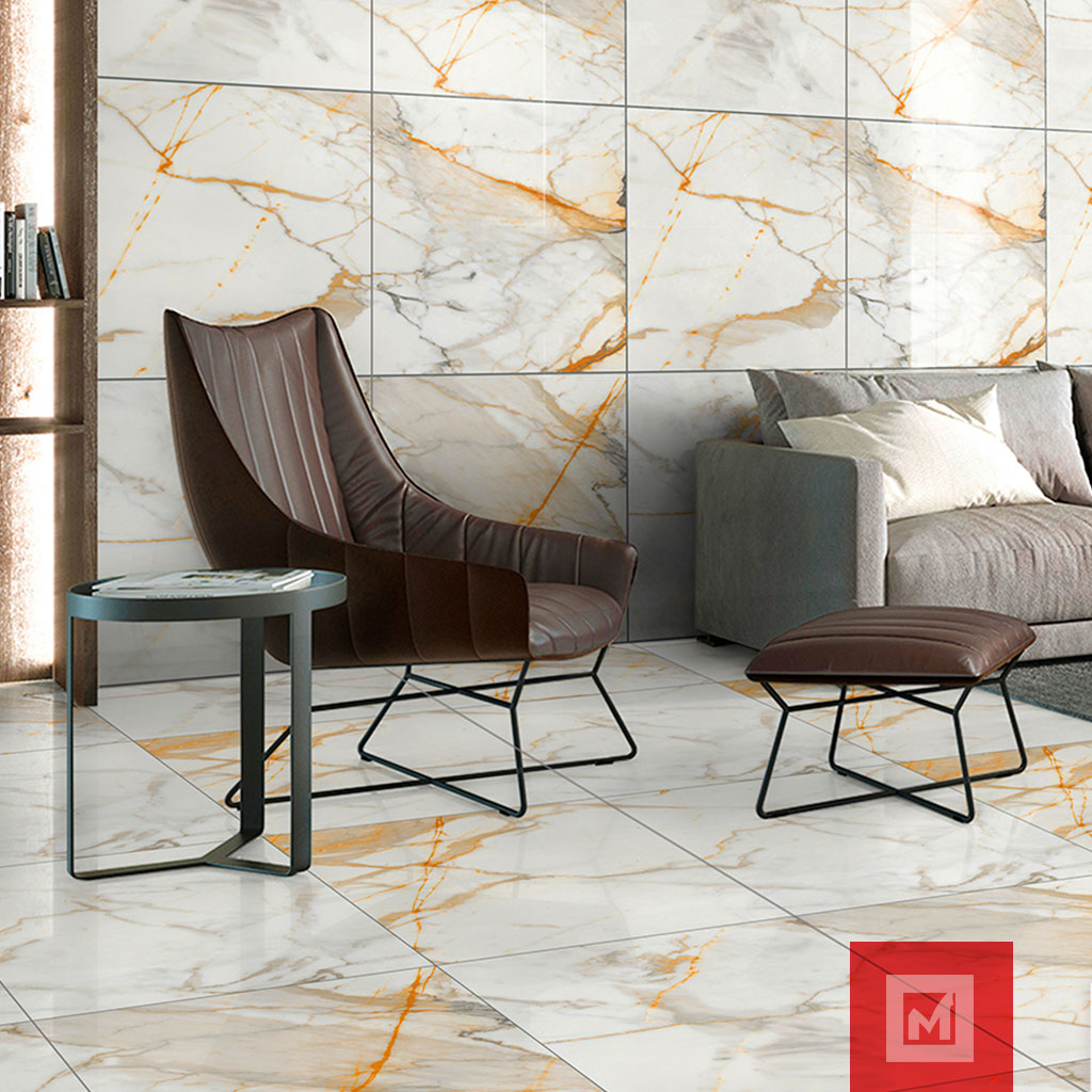 Imagen de PORCELANATO LIVEN APOLLO WHITE 60X120 GA 2
