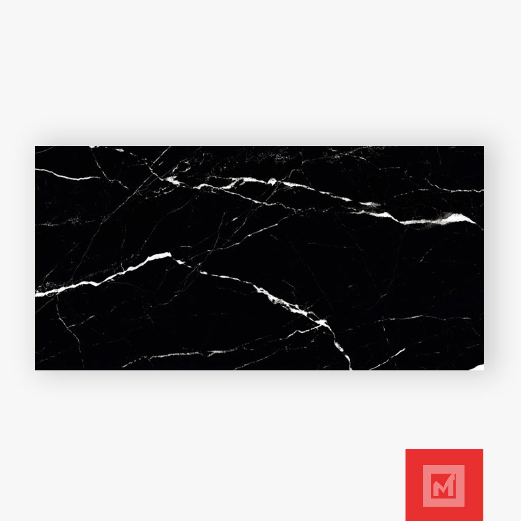 Imagen de PORCELANATO LIVEN BLACK MARQUINA IRAZO 60X120 GA 2