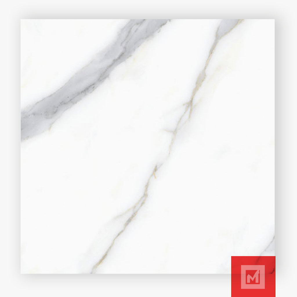 Imagen de PORCELANATO 4TILES BRILLO WHITE 60X60 GA 2