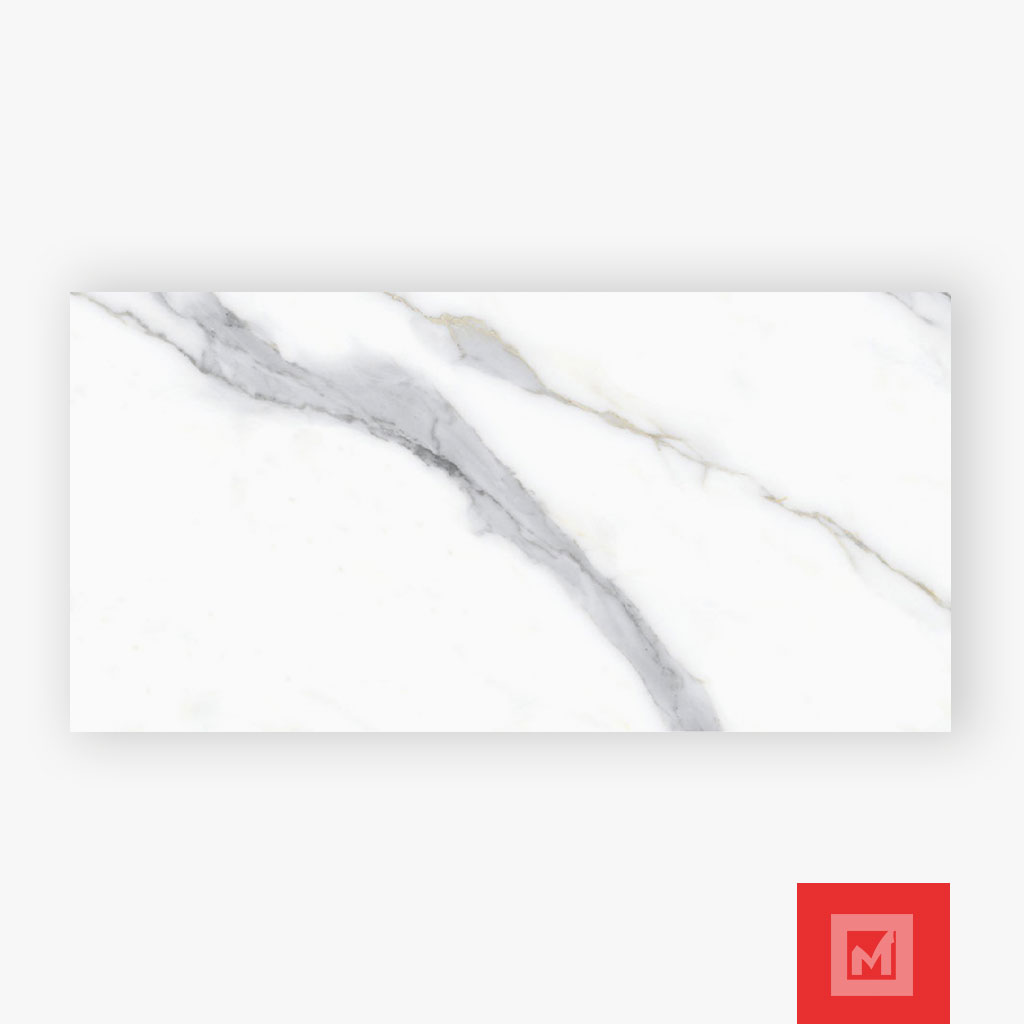 Imagen de PORCELANATO 4TILES BRILLO WHITE 60X120 GA 2