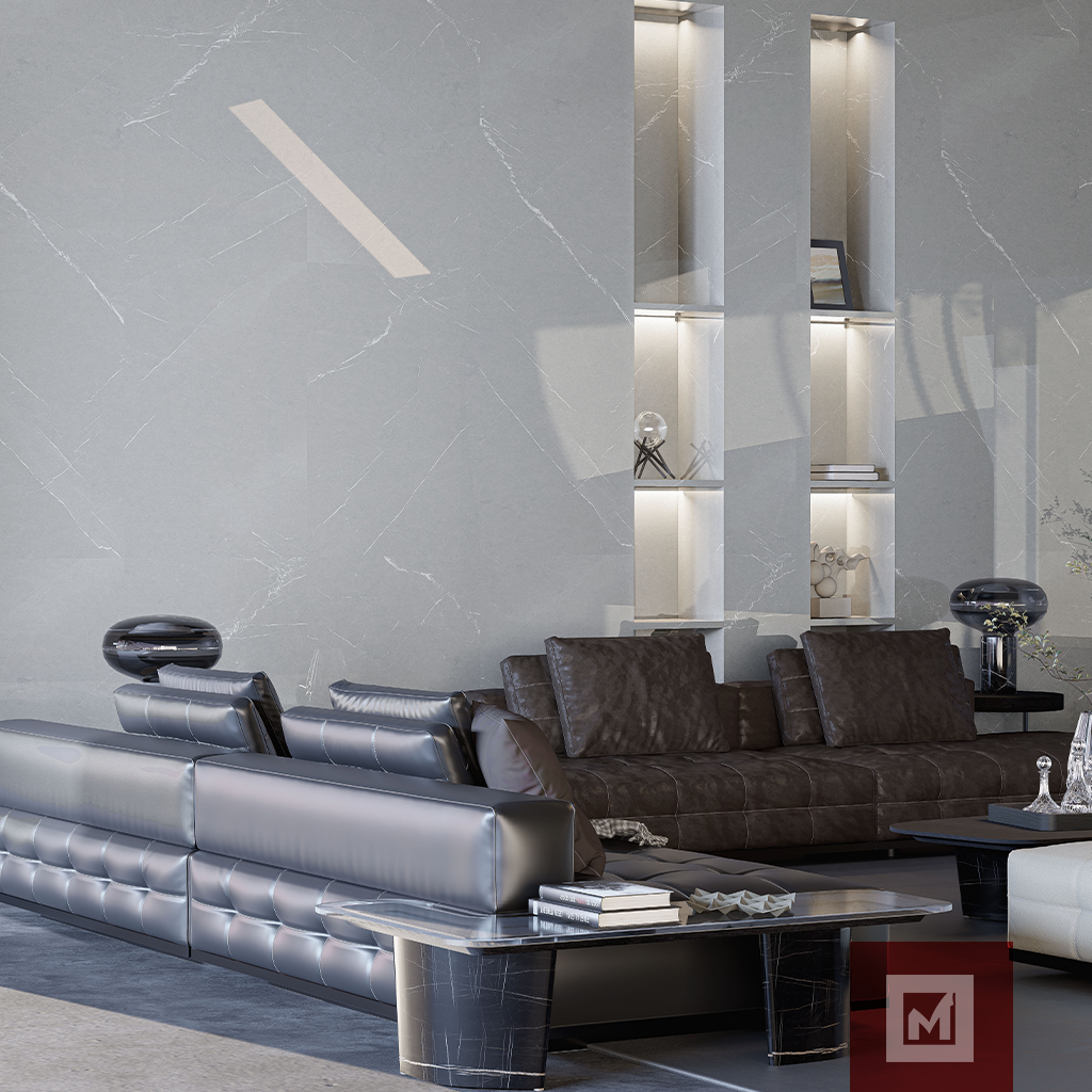 Imagen de Porcelanato Bulgaria gris AG 60x120 3
