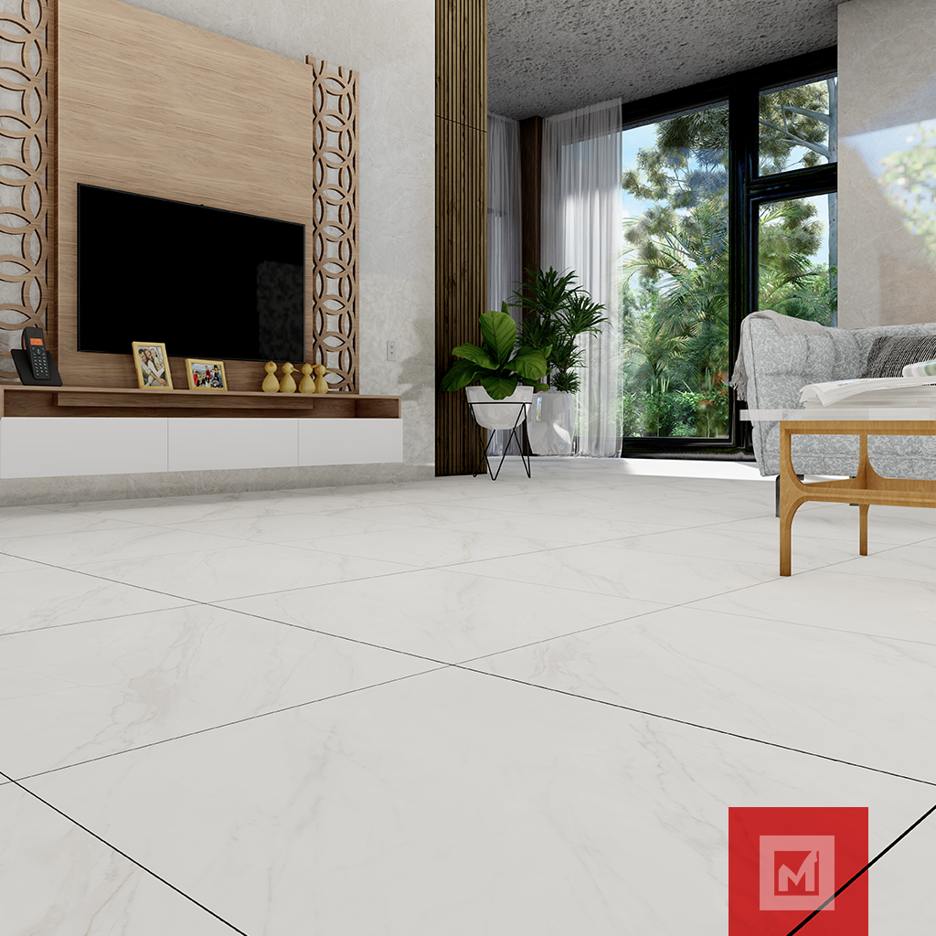 Imagen de Porcelanato Calacatta Rome 60x60  5