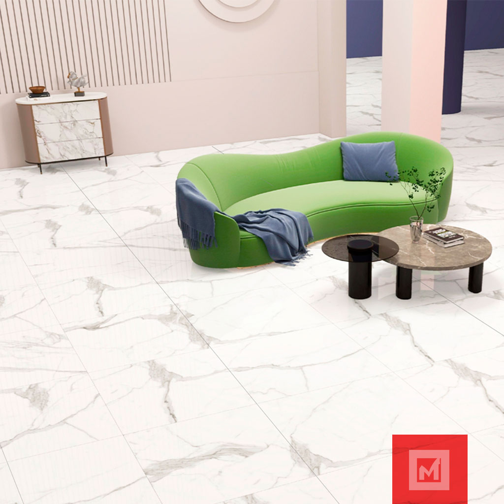 Imagen de PORCELANATO LIVEN CEIZER CARRARA 60X120 GA 2