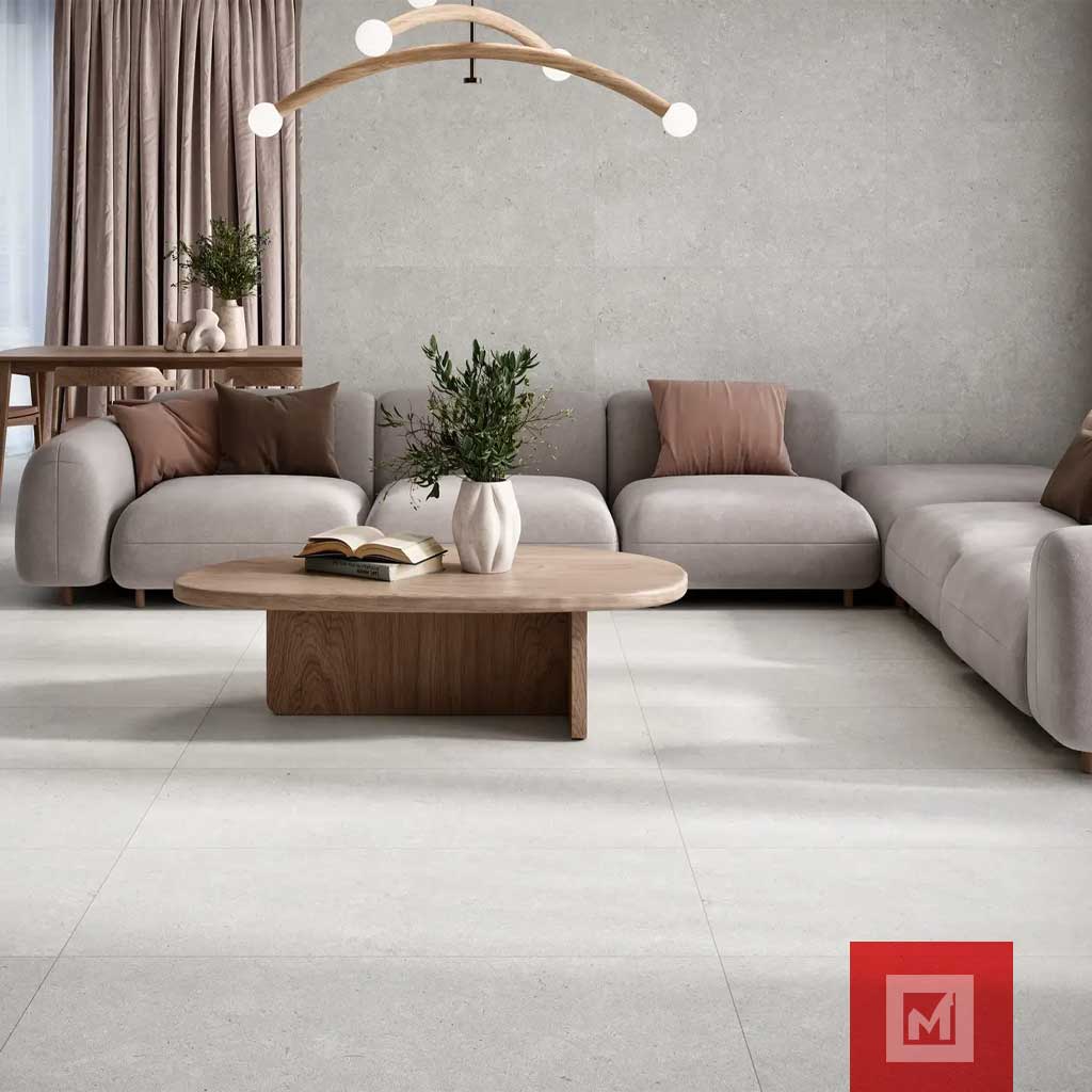 Imagen de Porcelanato Cemento Everest gris GA 59.3x119 2