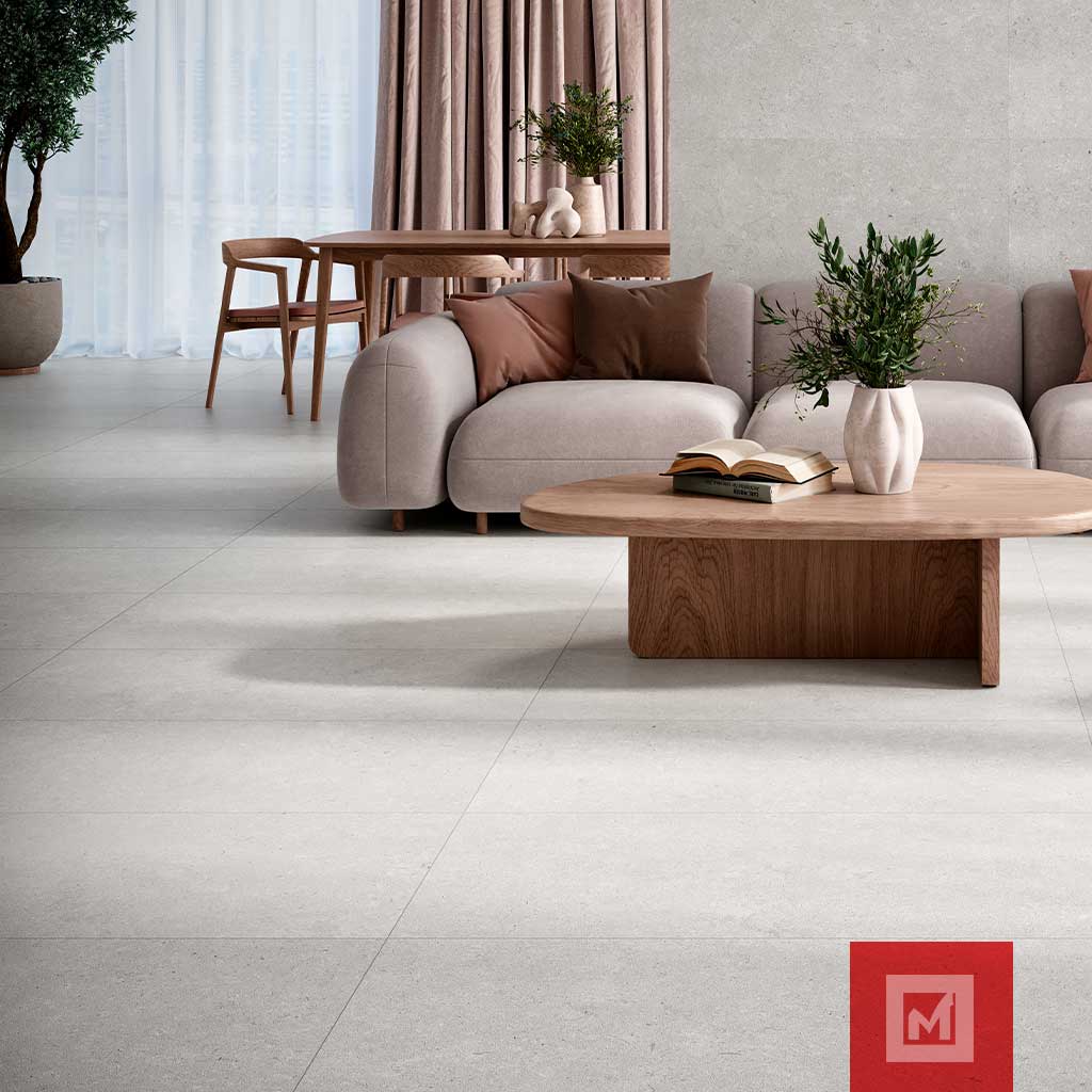 Imagen de Porcelanato Cemento Everest Gris 59.3X59.3 3