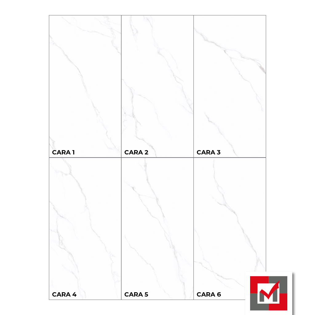 Imagen de Porcelanato Importado Statuario 60x120cm 4