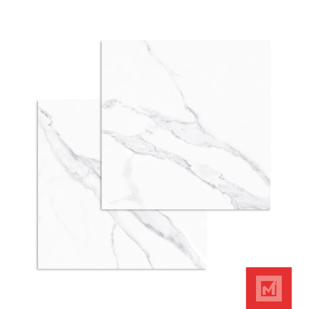 Imagen de Porcelanato Lauren Stone White 59.3x59.3cm 2