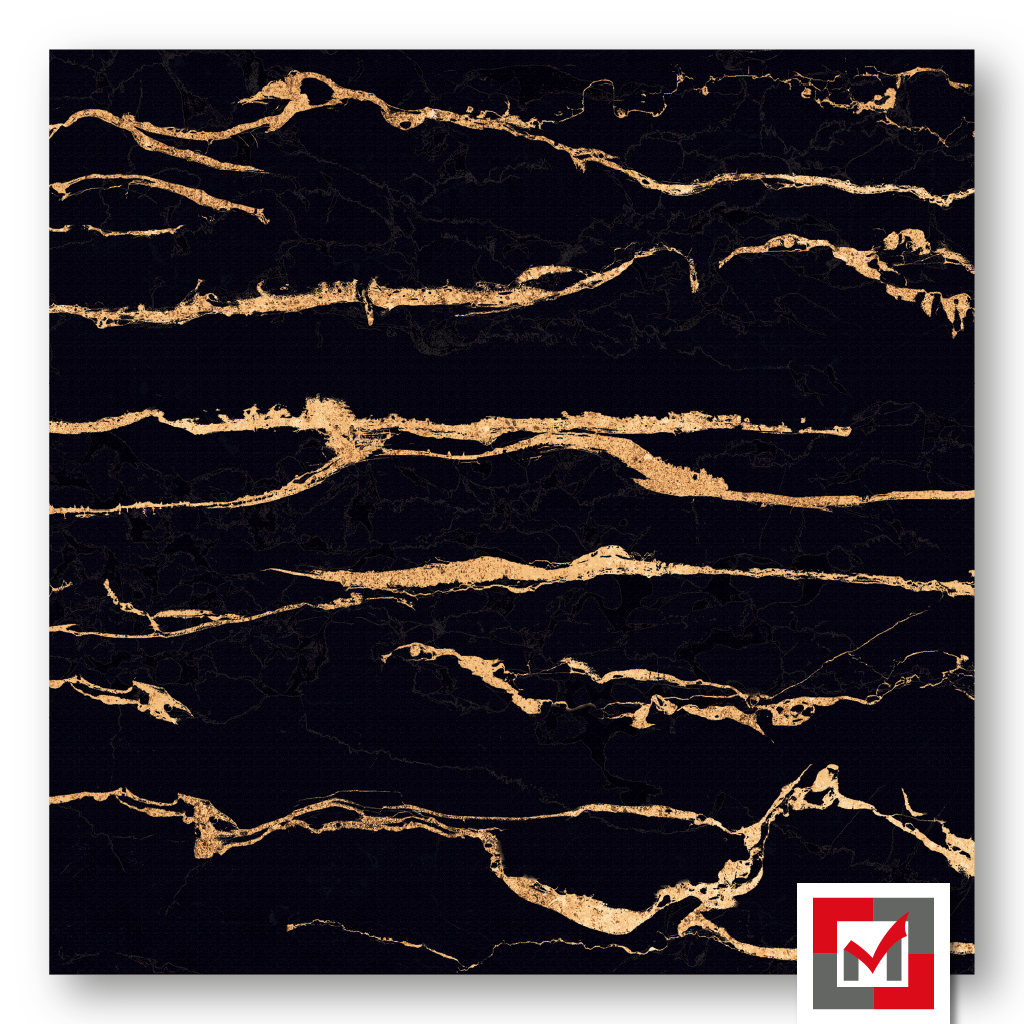 Imagen de Porcelanato Marquina Gold 60x60 2