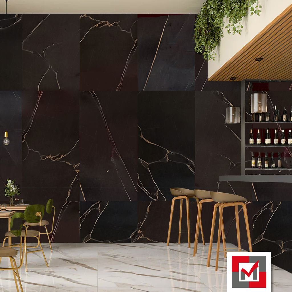 Imagen de Porcelanato KM 50414 Black 60x120