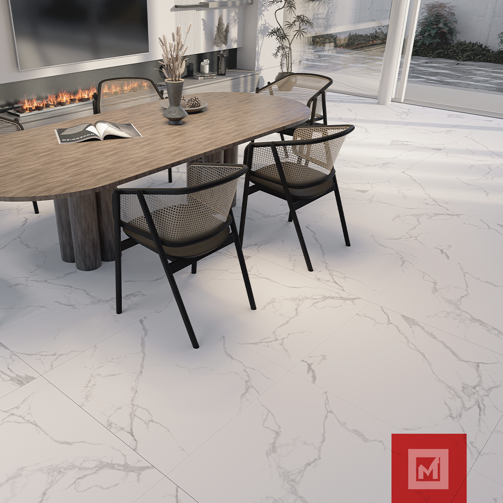 Imagen de Porcelanato Statuario Elisio 60x60  4