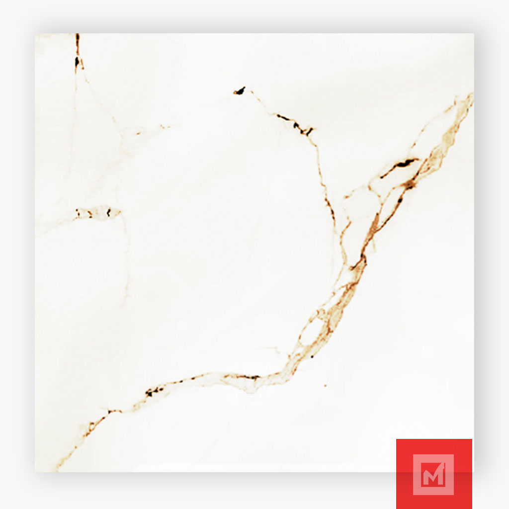 Imagen de Porcelanato Statuario Rich Gold 60x60cm 3