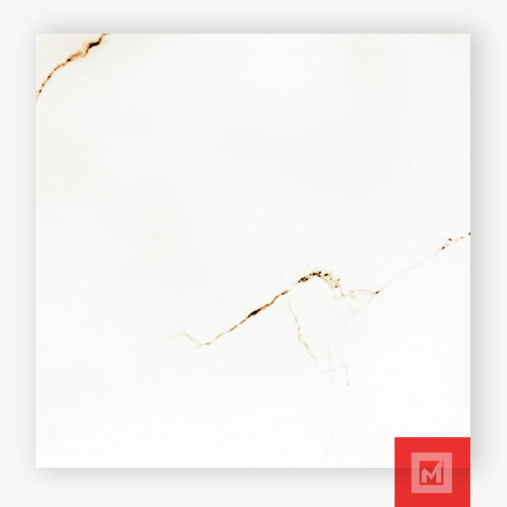 Imagen de Porcelanato Statuario Rich Gold 60x60cm 2