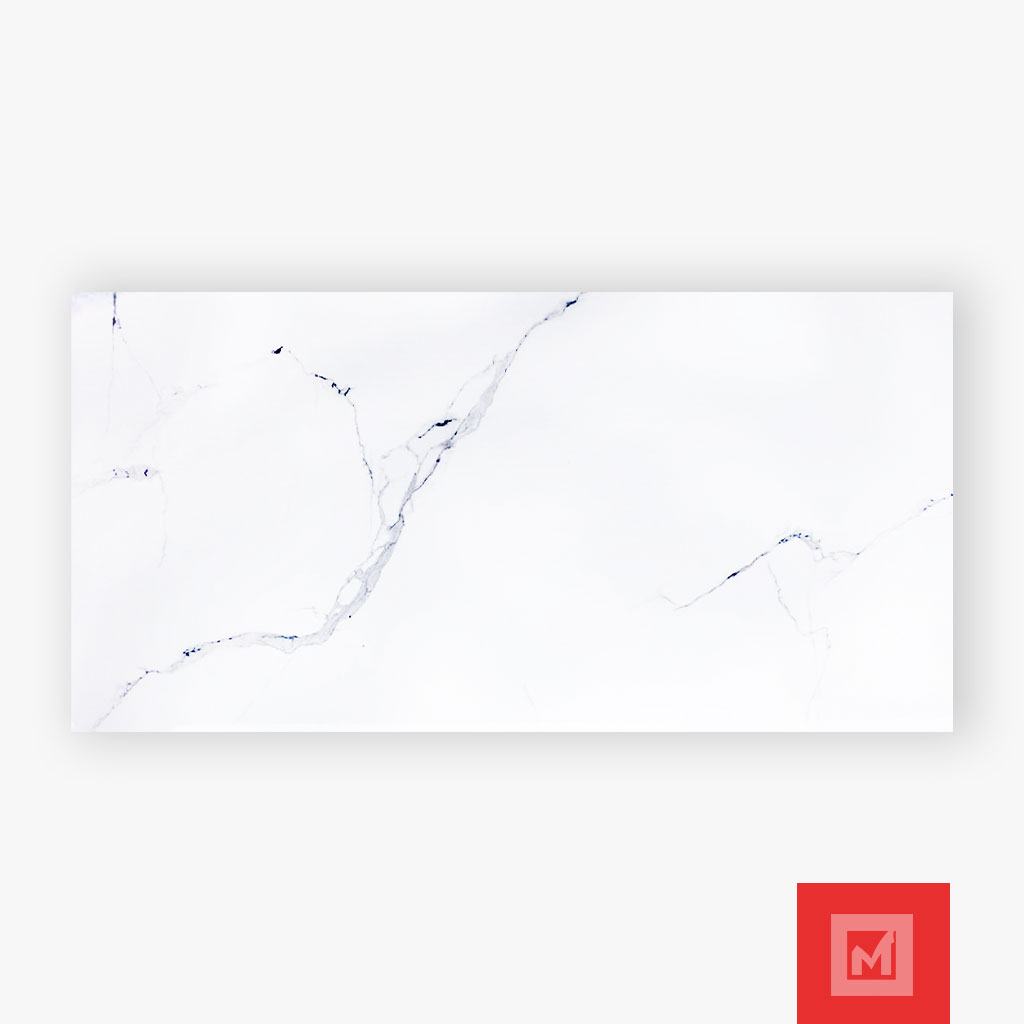 Imagen de Porcelanato Statuario Rich Silver 60x120cm 2