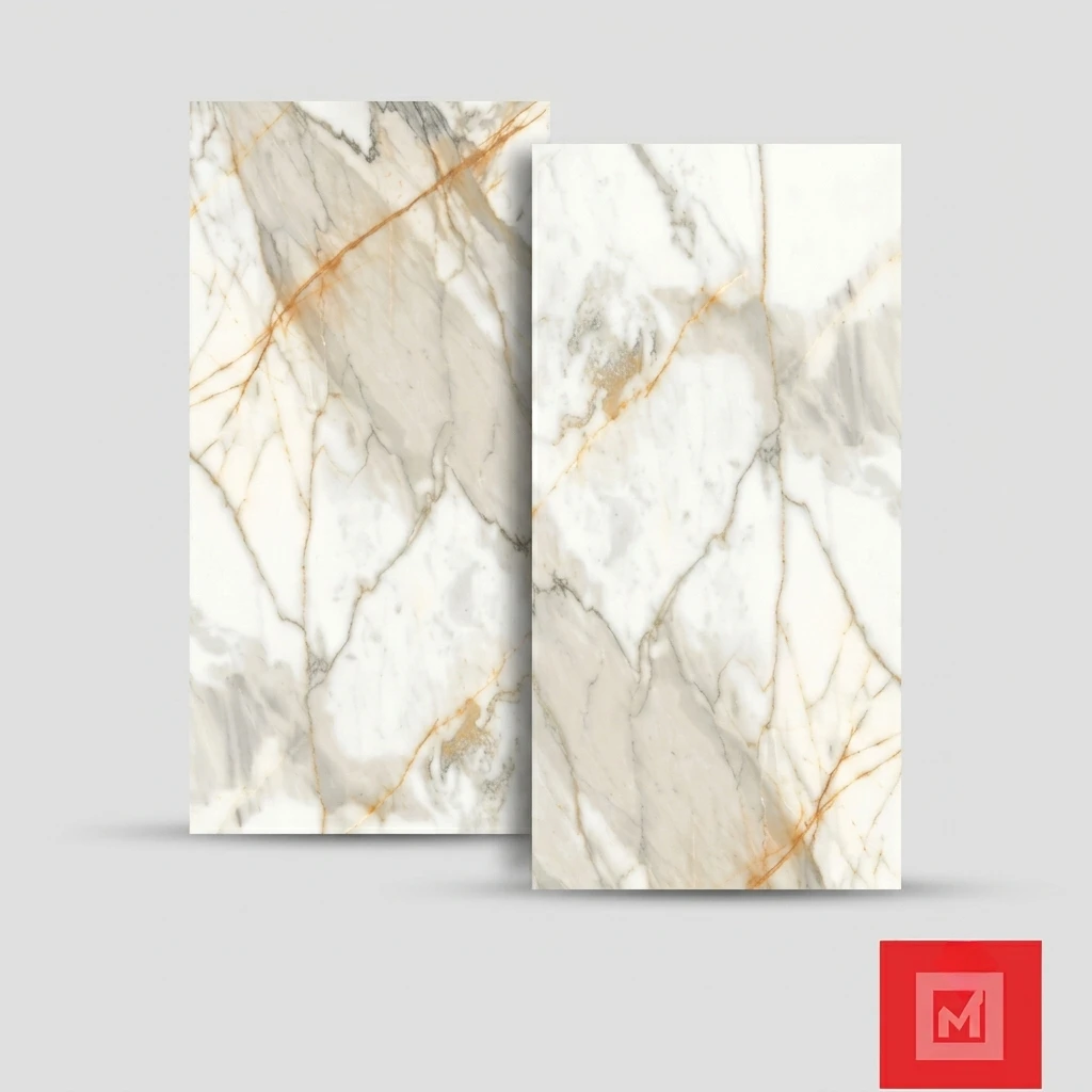 Imagen de Porcelanato Venato Gold 60x120cm 2