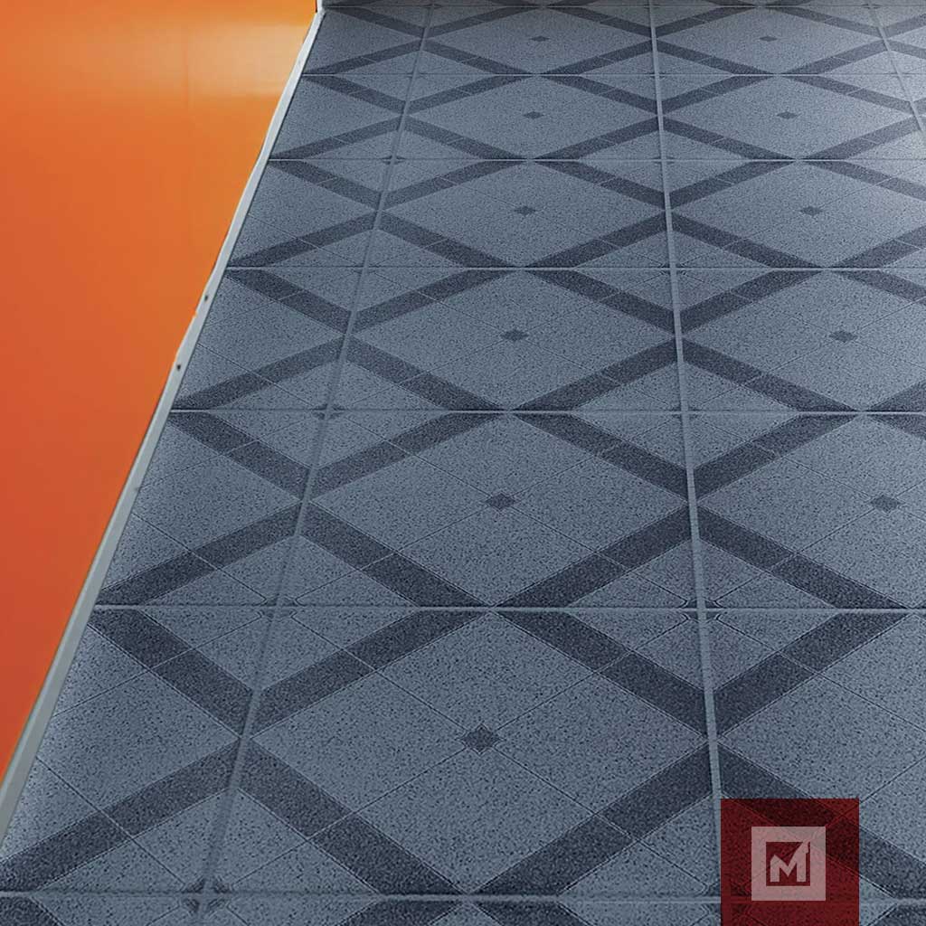 Imagen de Piso Cerámico Riviera Azul 33X33 4